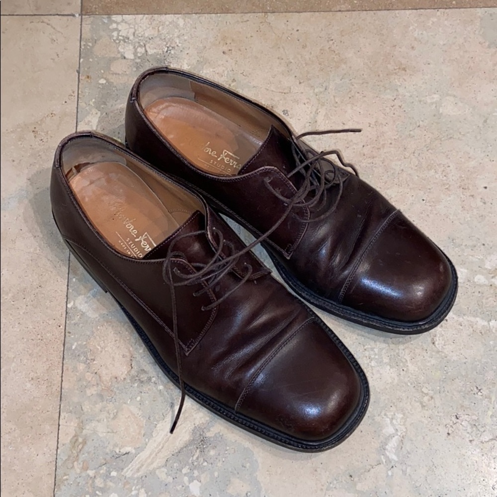 Salavatore Ferragamo Brown Shoes